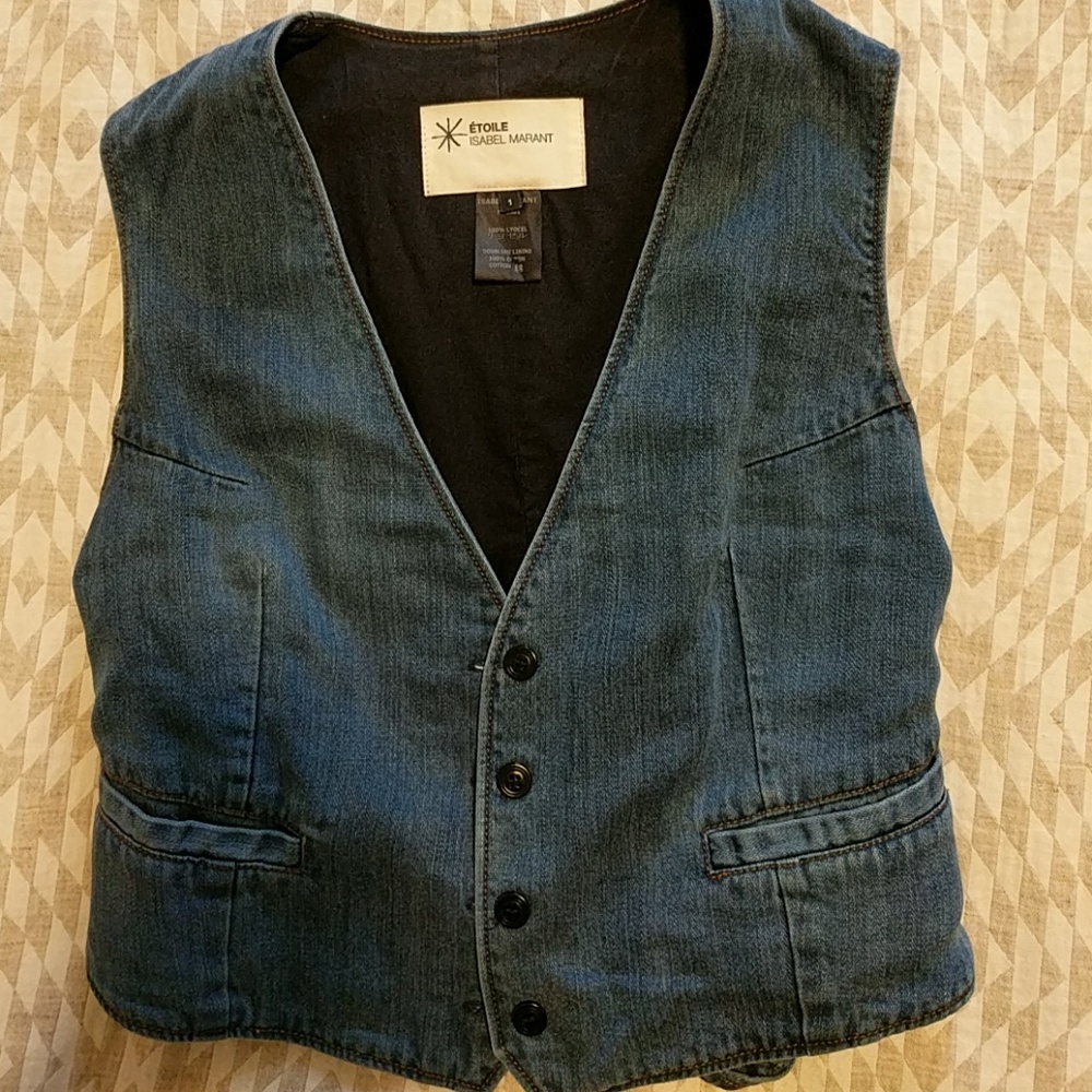 Isabel Marant Etoile denim vest